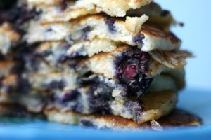 blueberry pancake