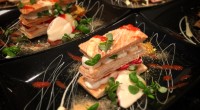   Strawberry, white chocolate and basil mille feuille     ‘This is a really simple dessert that creates that wow factor when you present to people. The secret here is […]