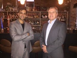 Poseidon Srivastava-Kumar and Sam Spencer inside The Loom