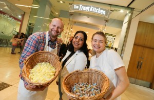 L to R Martin Barnett, Mayah Riaz  from First Enteprise, and Jess Barnett