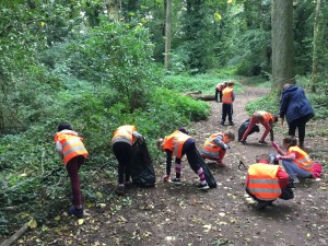 St Edmund litter pick 02